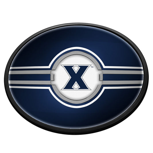 Xavier Musketeers Slimline Oval Lighted Wall Sign