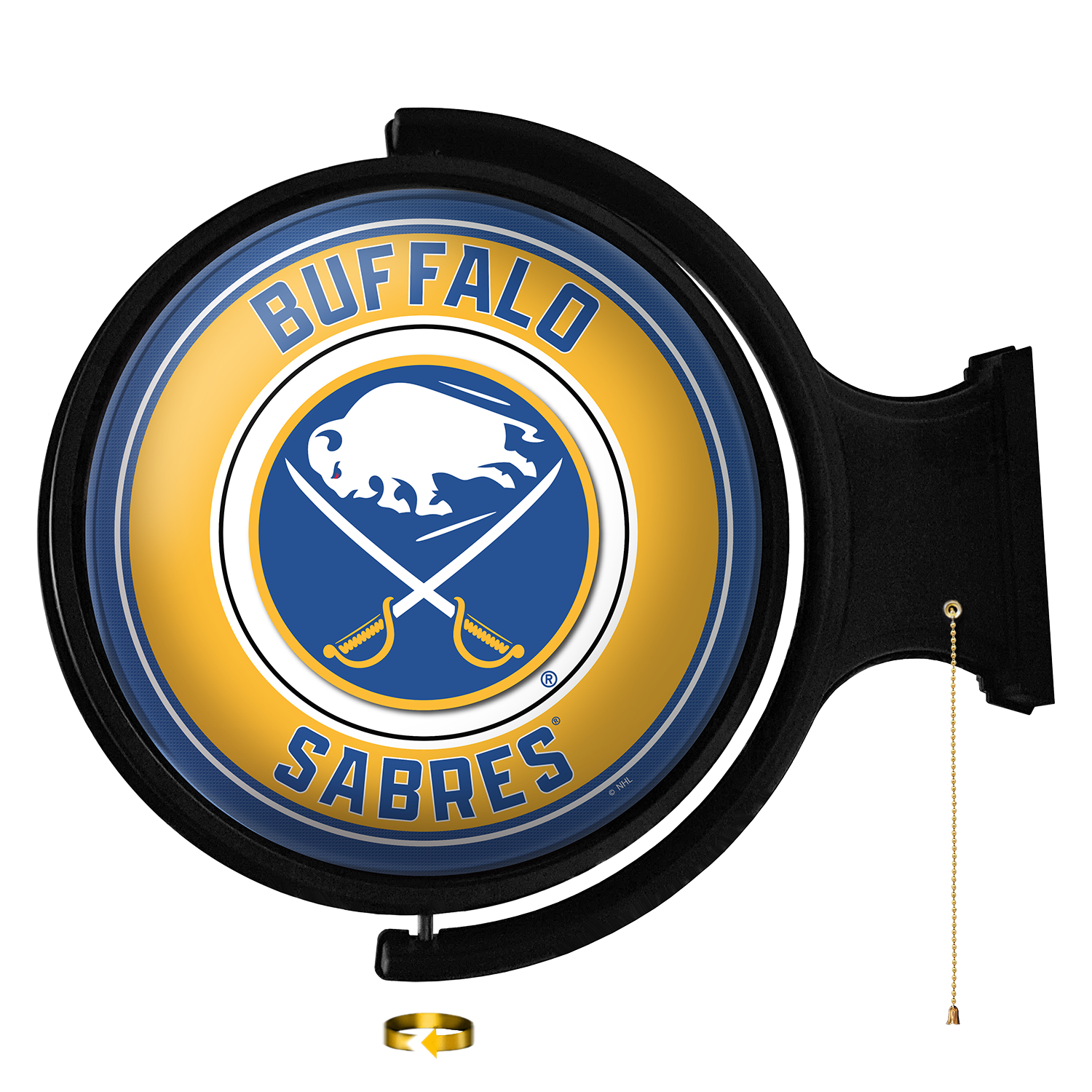 Buffalo Sabres Round Rotating Wall Sign