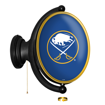 Buffalo Sabres Oval Rotating Wall Sign
