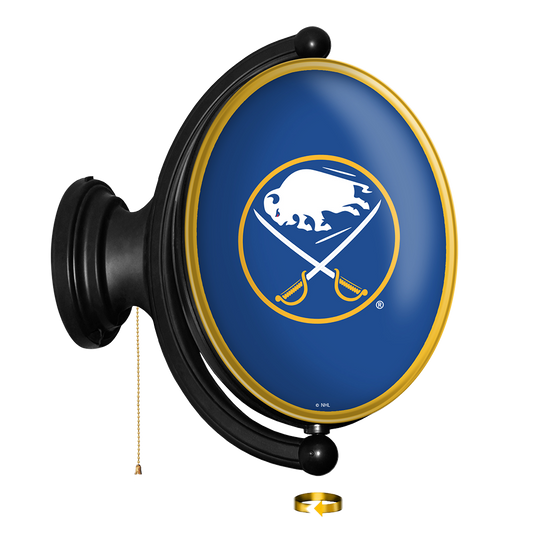 Buffalo Sabres Oval Rotating Wall Sign
