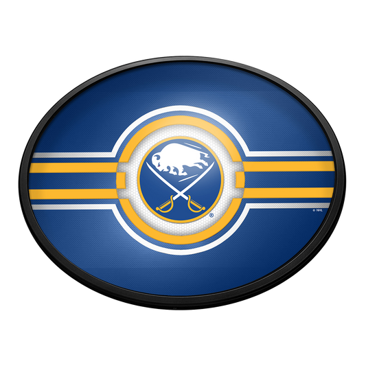 Buffalo Sabres Slimline Oval Lighted Wall Sign