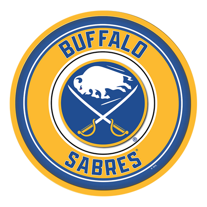 Buffalo Sabres Modern Disc Wall Sign