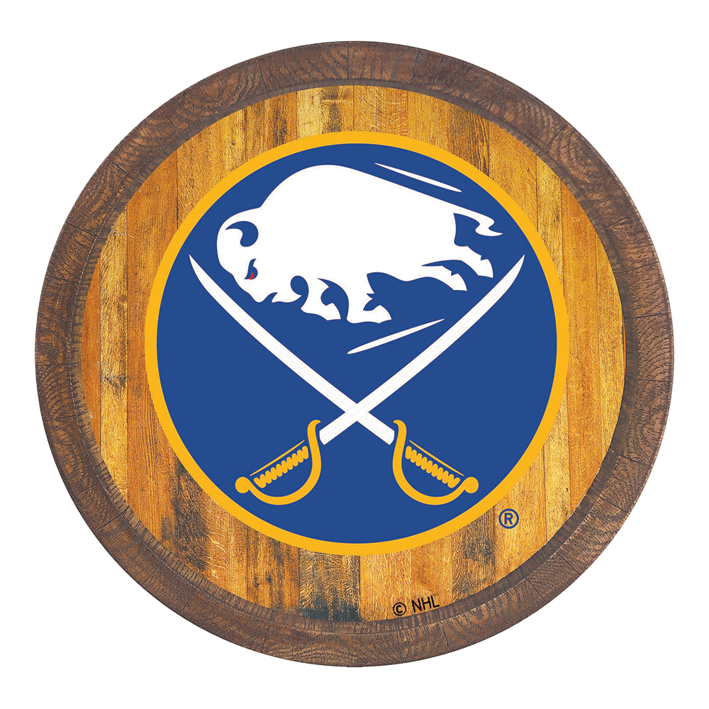 Buffalo Sabres Barrel Top Sign