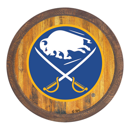 Buffalo Sabres Barrel Top Sign