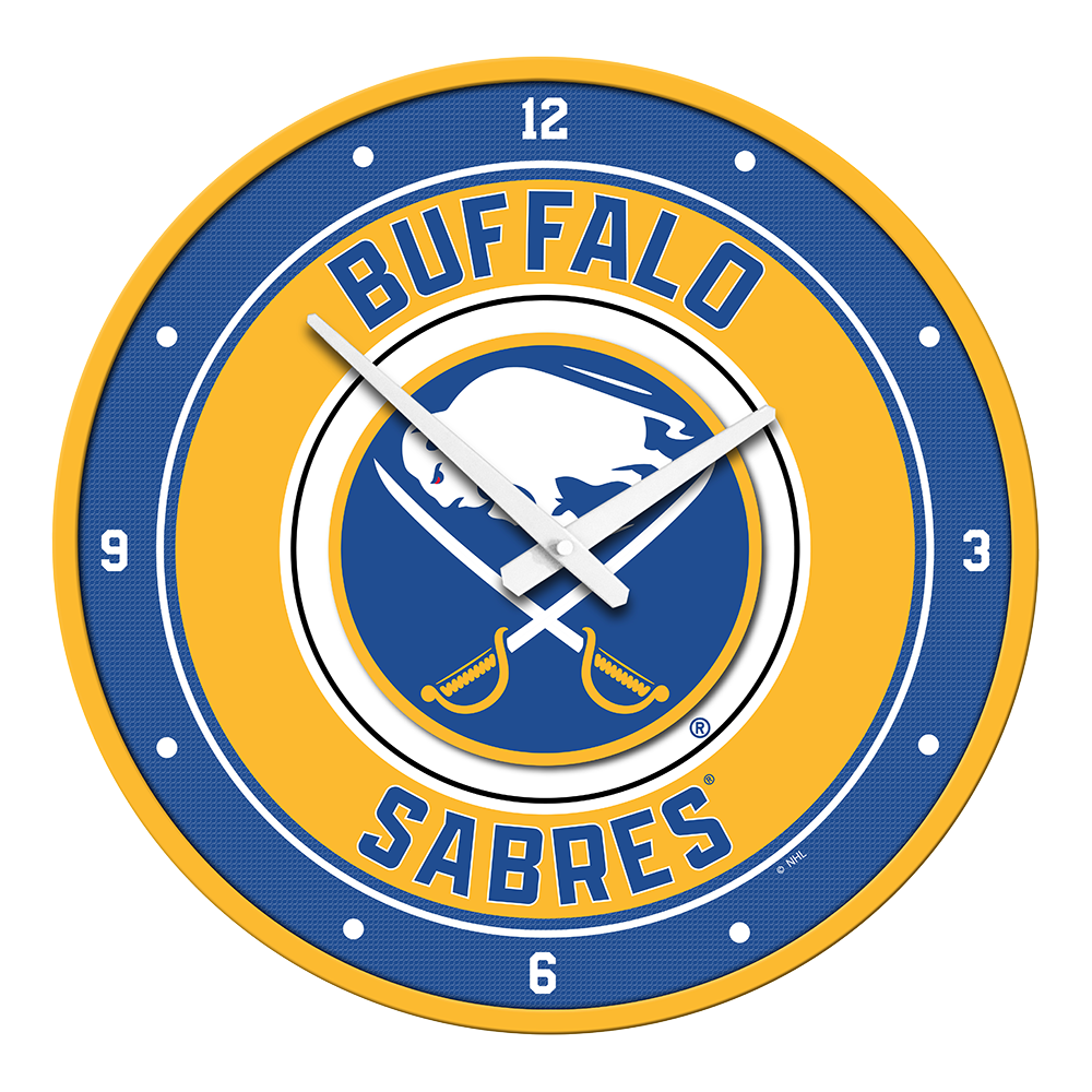 Buffalo Sabres Round Wall Clock