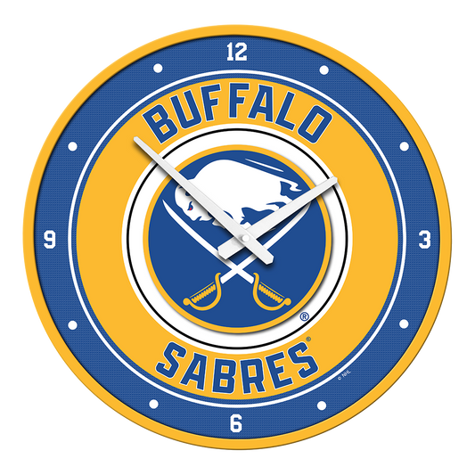 Buffalo Sabres Round Wall Clock