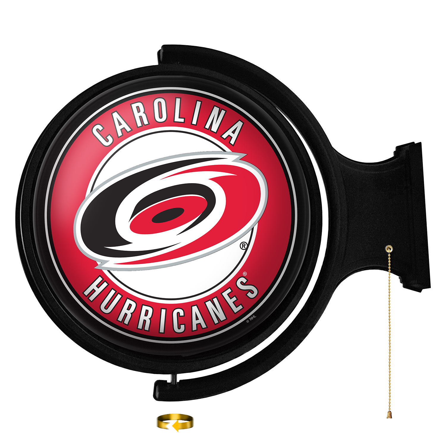 Carolina Hurricanes Round Rotating Wall Sign