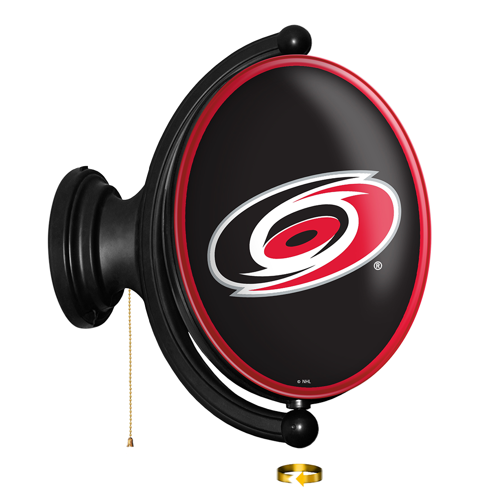 Carolina Hurricanes Oval Rotating Wall Sign