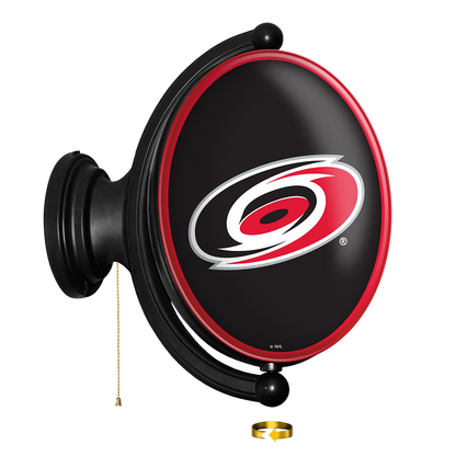 Carolina Hurricanes Oval Rotating Wall Sign