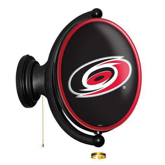 Carolina Hurricanes Oval Rotating Wall Sign
