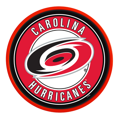 Carolina Hurricanes Modern Disc Wall Sign