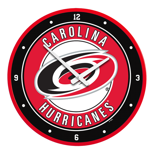 Carolina Hurricanes Round Wall Clock