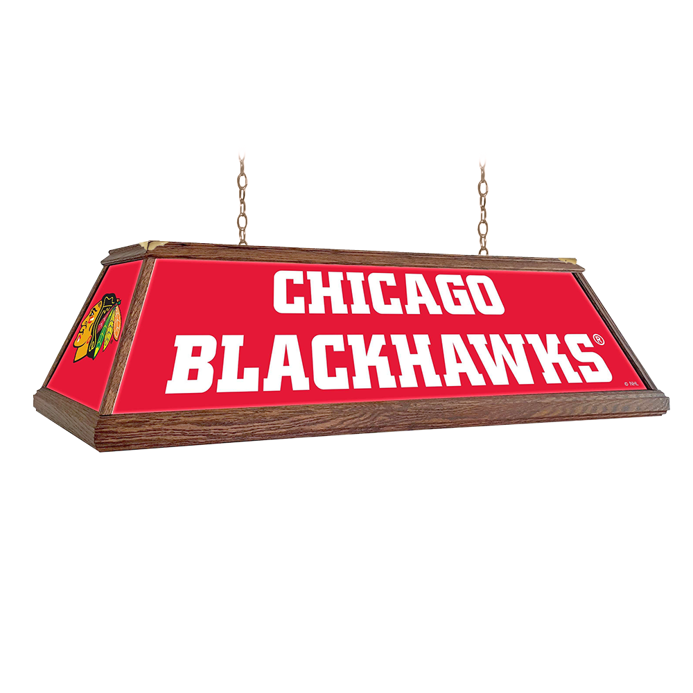 Chicago Blackhawks Premium Pool Table Light