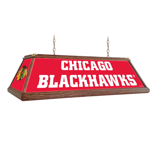 Chicago Blackhawks Premium Pool Table Light