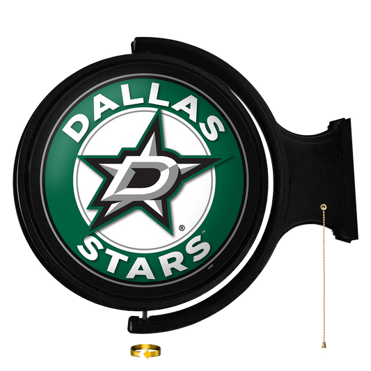 Dallas Stars Round Rotating Wall Sign