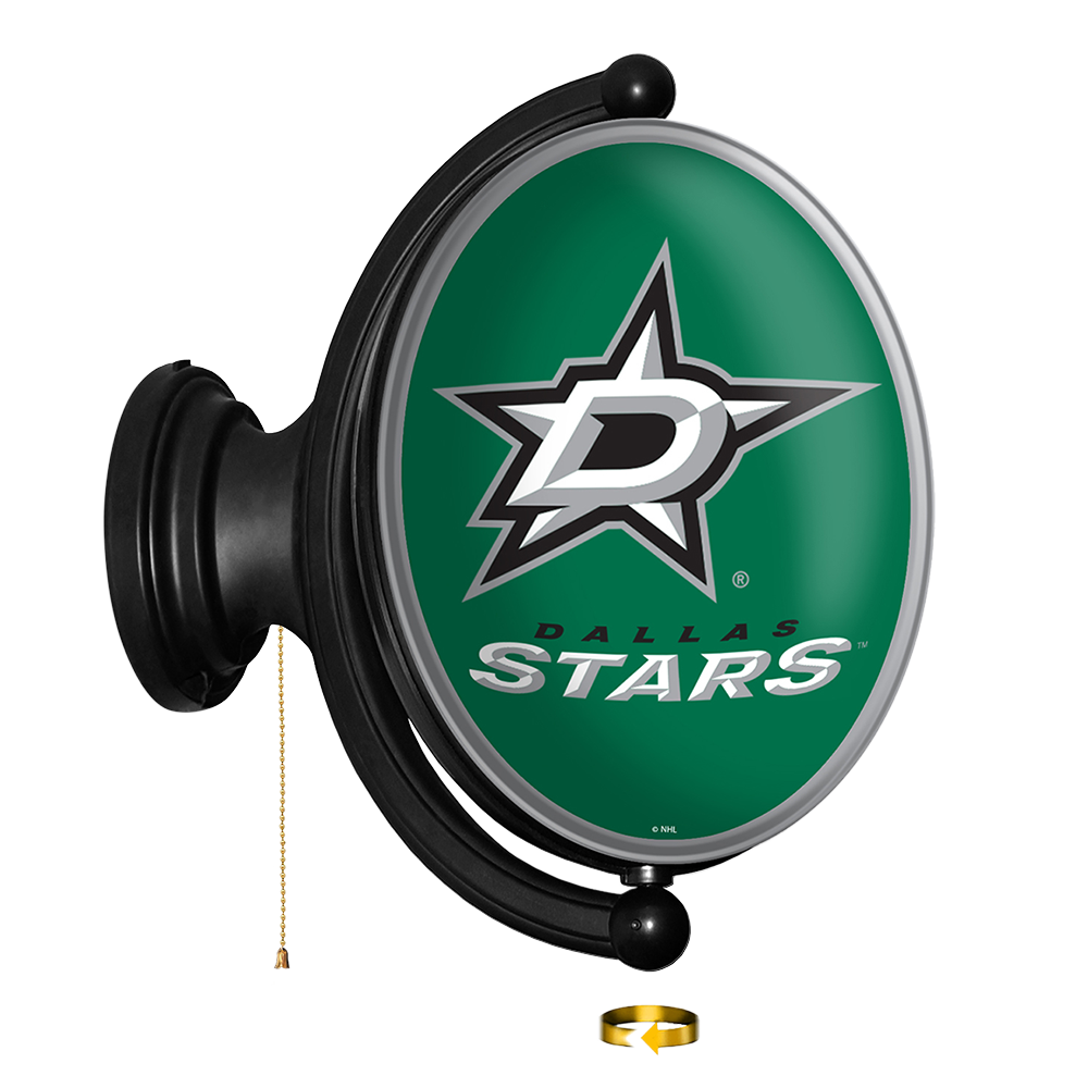 Dallas Stars Oval Rotating Wall Sign