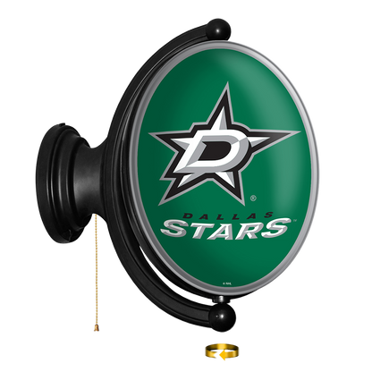 Dallas Stars Oval Rotating Wall Sign