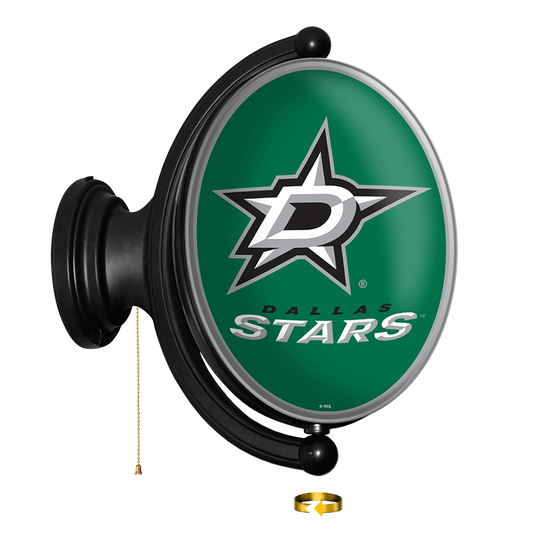 Dallas Stars Oval Rotating Wall Sign