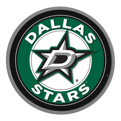 Dallas Stars Modern Disc Wall Sign