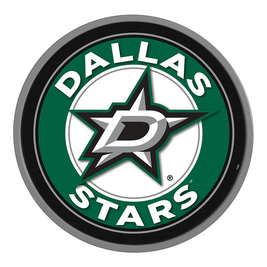 Dallas Stars Modern Disc Wall Sign