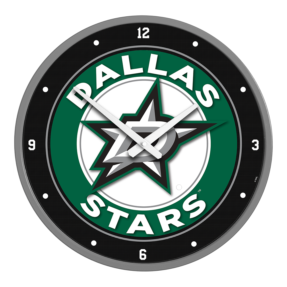Dallas Stars Round Wall Clock