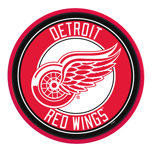 Detroit Red Wings Modern Disc Wall Sign
