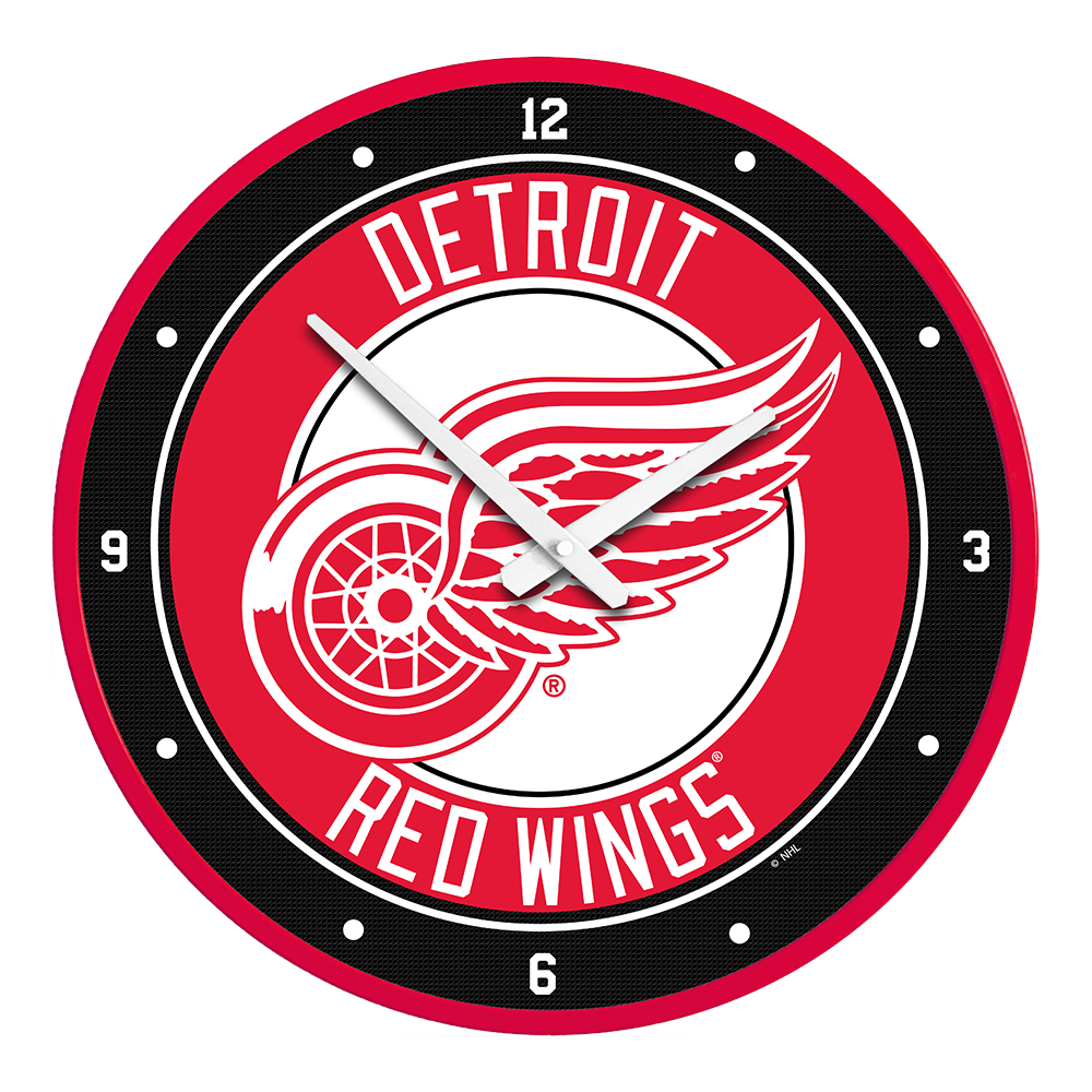 Detroit Red Wings Round Wall Clock