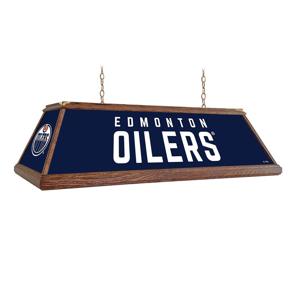 Edmonton Oilers Premium Pool Table Light