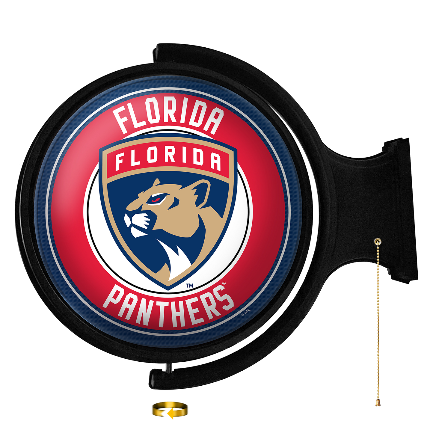 Florida Panthers Round Rotating Wall Sign