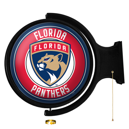 Florida Panthers Round Rotating Wall Sign