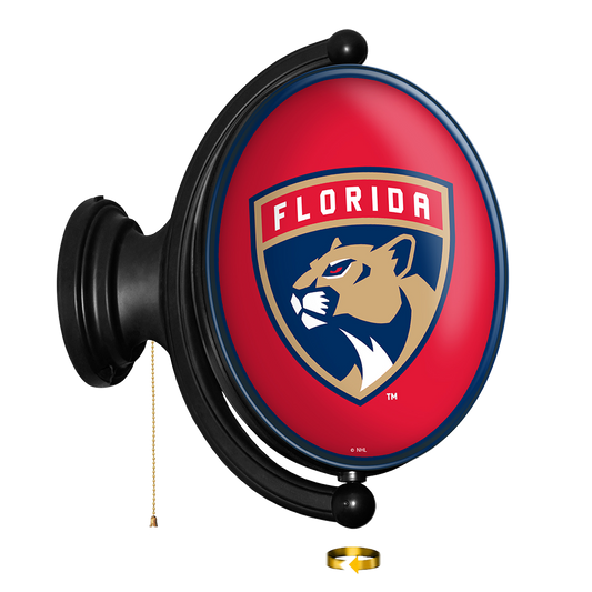 Florida Panthers Oval Rotating Wall Sign