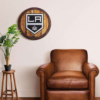 Los Angeles Kings Barrel Top Sign Room View