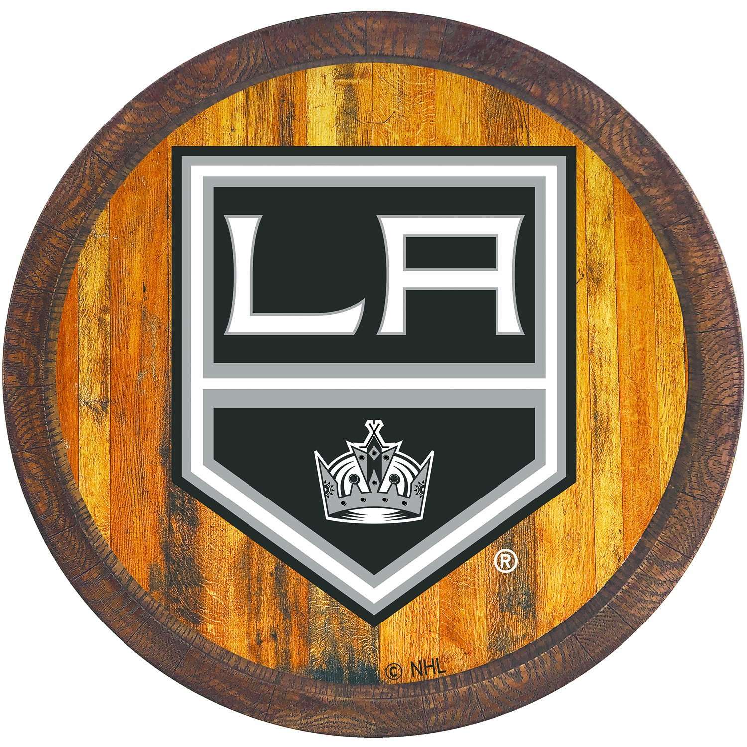 Los Angeles Kings Barrel Top Sign
