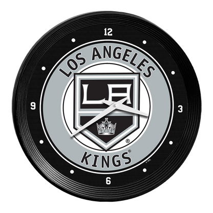 Los Angeles Kings Ribbed Wall Clock