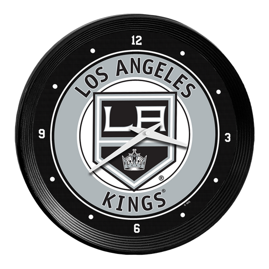 Los Angeles Kings Ribbed Wall Clock