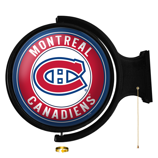 Montreal Canadiens Round Rotating Wall Sign