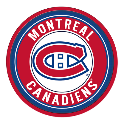Montreal Canadiens Modern Disc Wall Sign