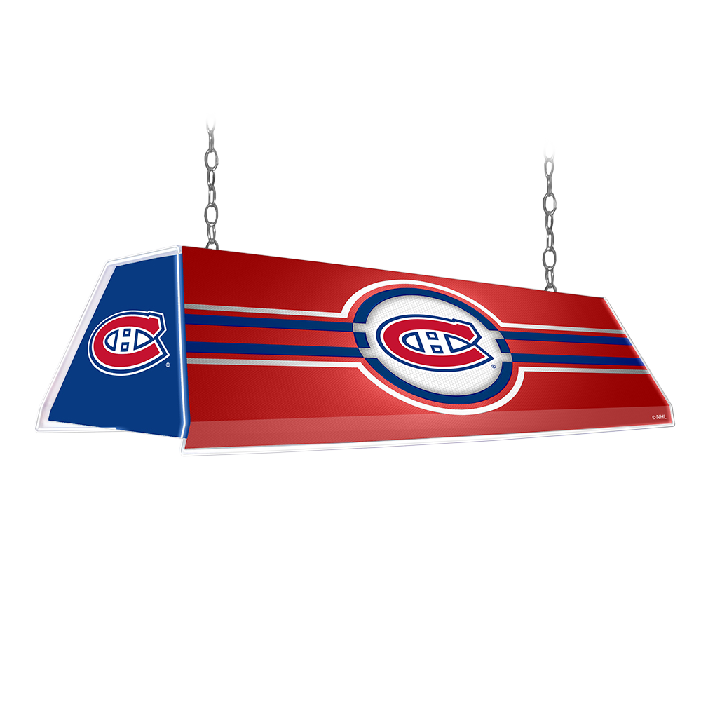 Montreal Canadiens Edge Glow Pool Table Light