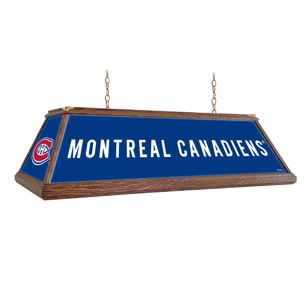 Montreal Canadiens Premium Pool Table Light