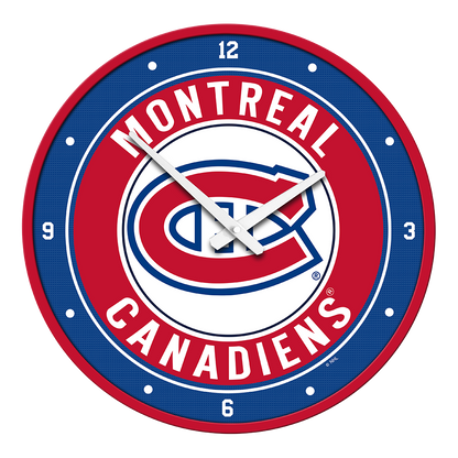 Montreal Canadiens Round Wall Clock