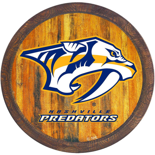 Nashville Predators Barrel Top Sign