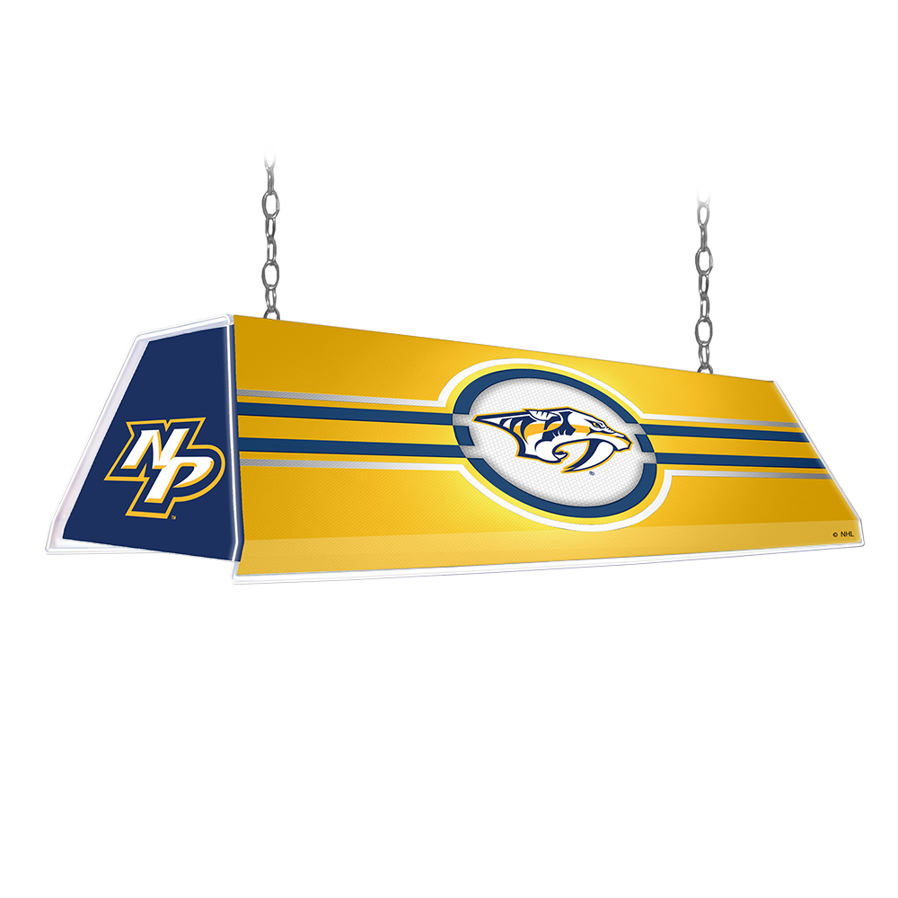 Nashville Predators Edge Glow Pool Table Light