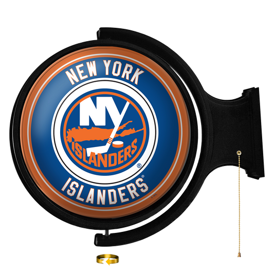 New York Islanders Round Rotating Wall Sign