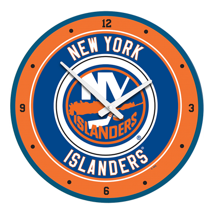 New York Islanders Round Wall Clock