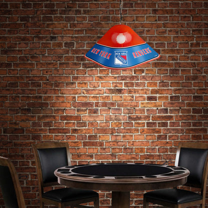 New York Rangers Game Table Light Room View