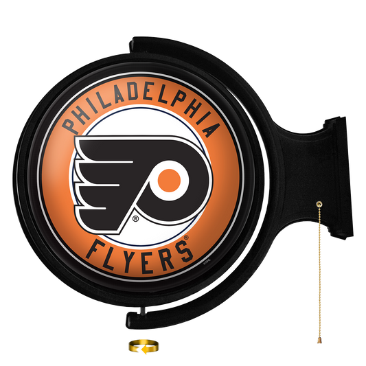 Philadelphia Flyers Round Rotating Wall Sign