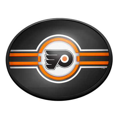 Philadelphia Flyers Slimline Oval Lighted Wall Sign