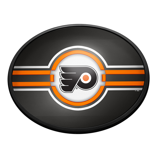 Philadelphia Flyers Slimline Oval Lighted Wall Sign