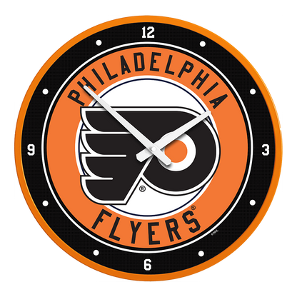 Philadelphia Flyers Round Wall Clock