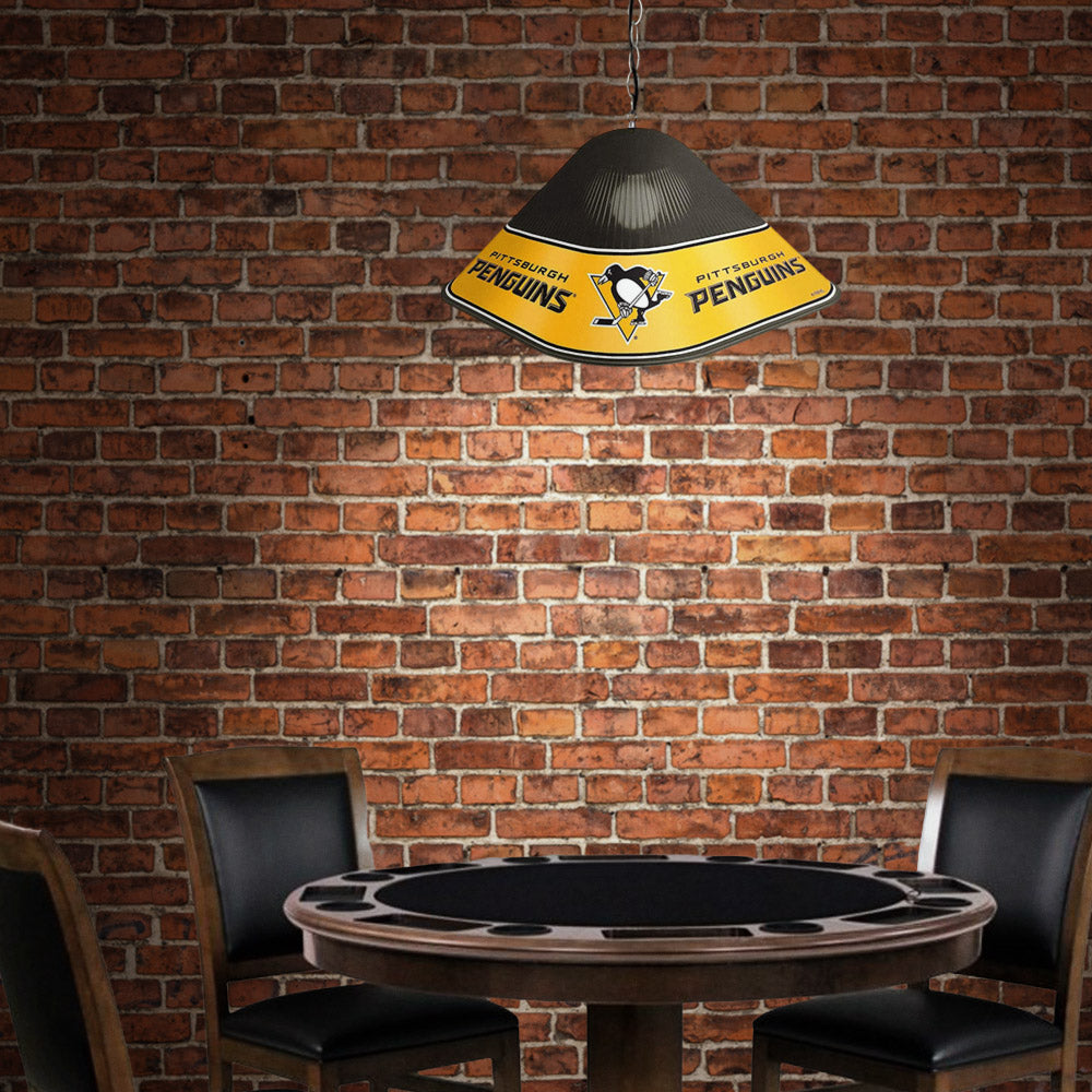 Pittsburgh Penguins Game Table Light Room View